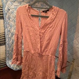 Baby pink romper